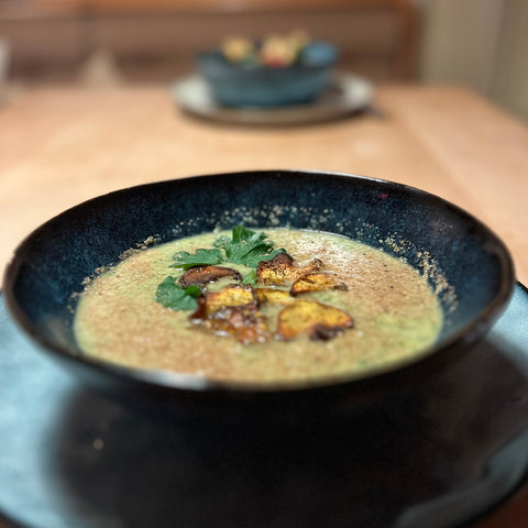 Winterliche Lauchsuppe