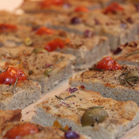 Low Carb Focaccia (ohne Mehl)