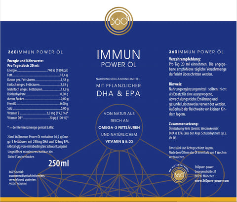 IMMUN POWER ÖL |  Dein flüssiger Lichtimpuls für Energie, Schutz & Balance